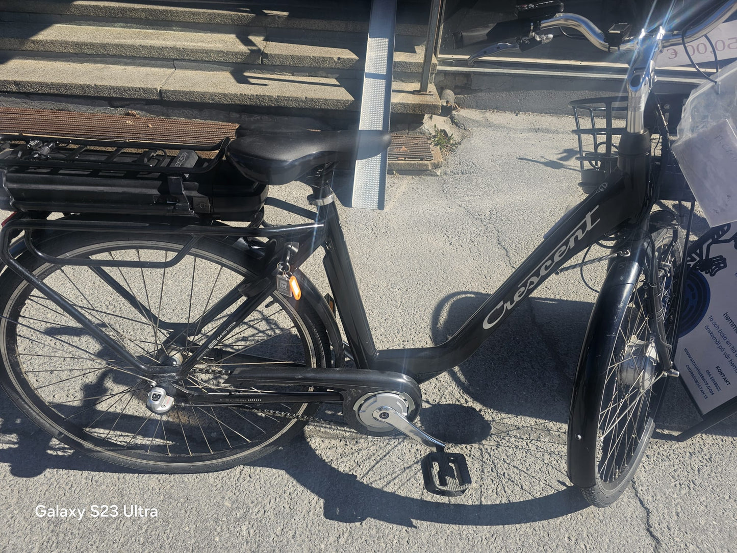 El Crescent svart damcykel